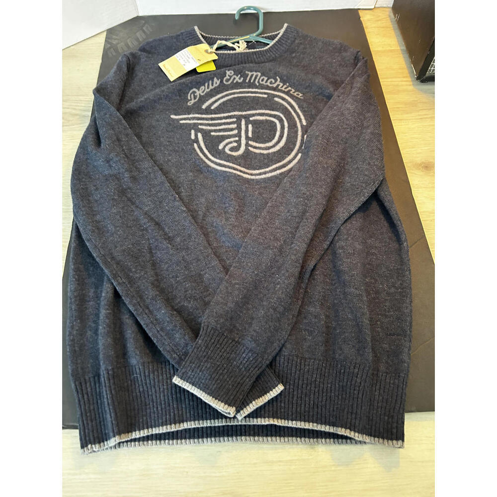 Deus Ex Machina Full Zip Knit Sweater Camel Men’s Size M NWT